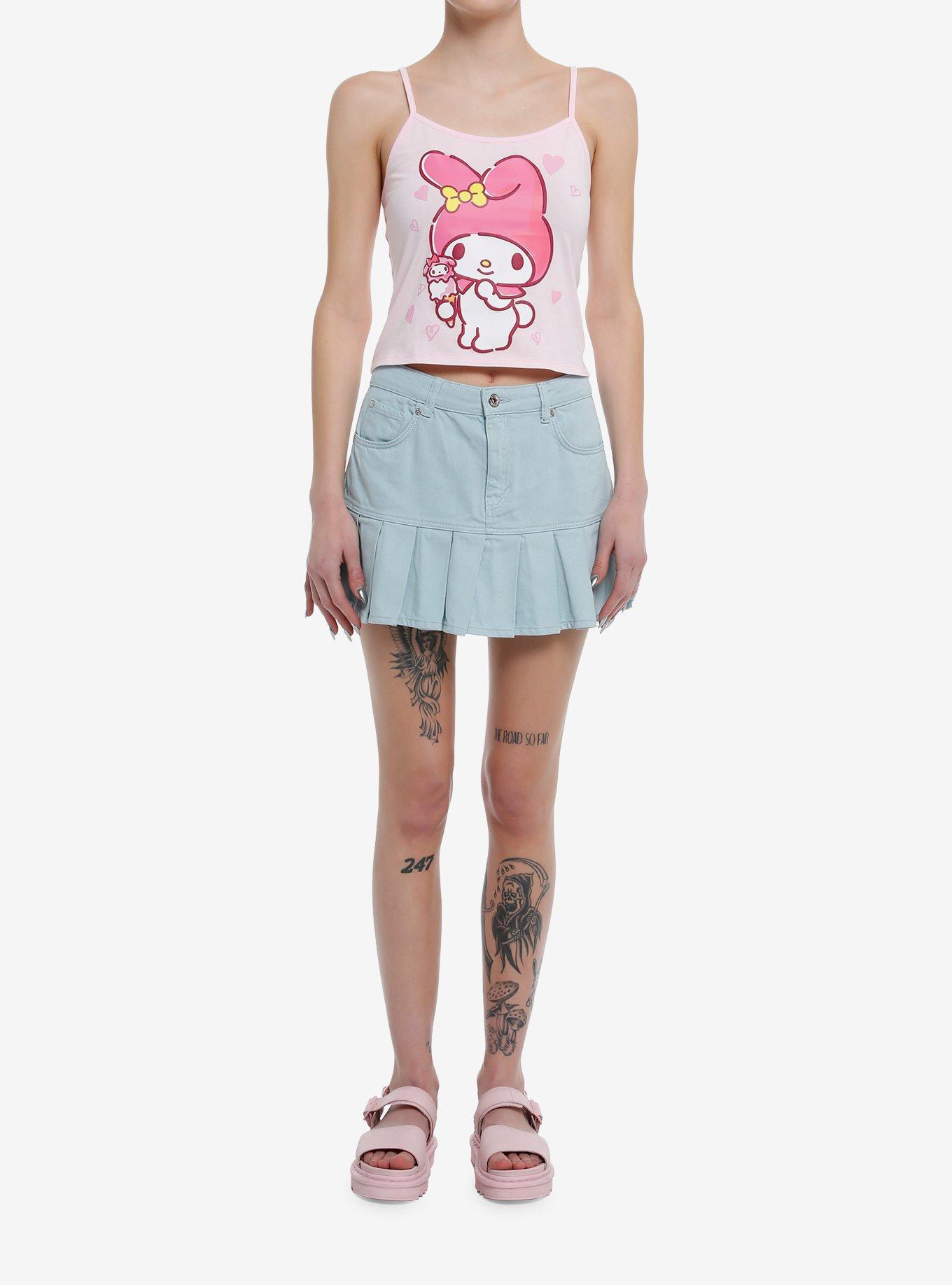 My Melody Hearts Ice Cream Girls Cami, , hi-res