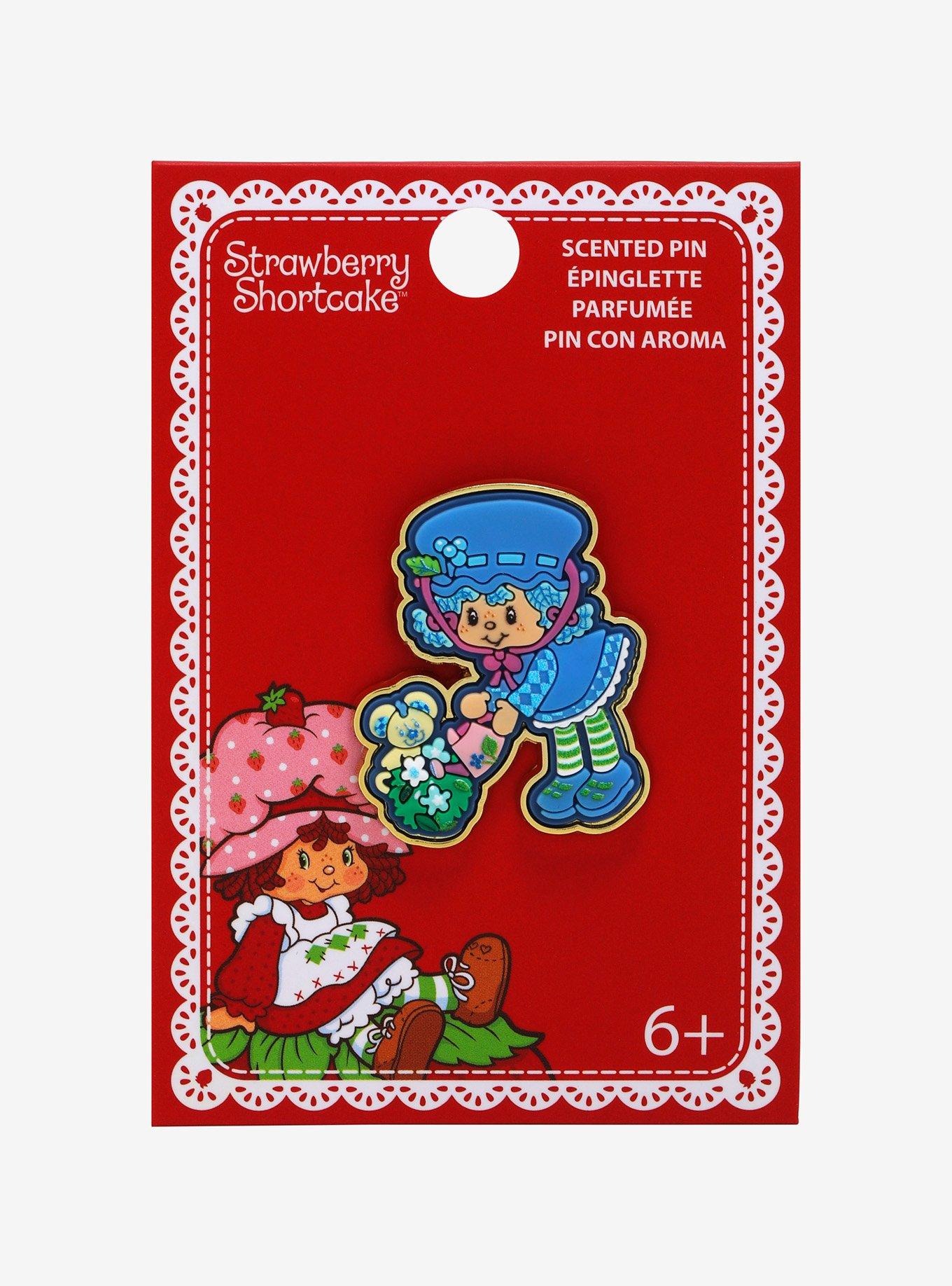 Strawberry Shortcake Blueberry Muffin Scented Enamel Pin — BoxLunch Exclusive