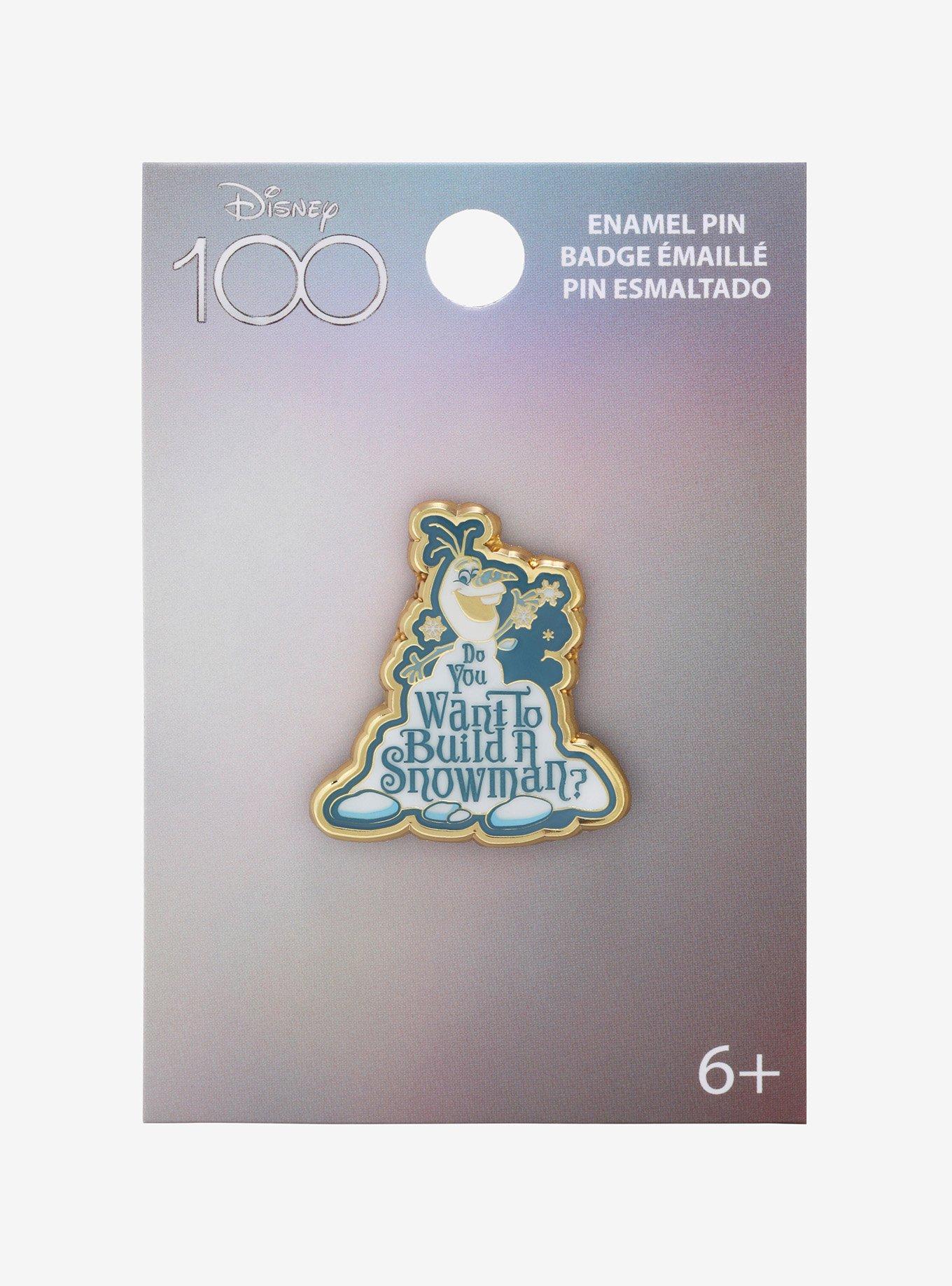 Loungefly Disney Frozen Olaf Do You Want to Build a Snowman Enamel Pin - BoxLunch Exclusive, , alternate