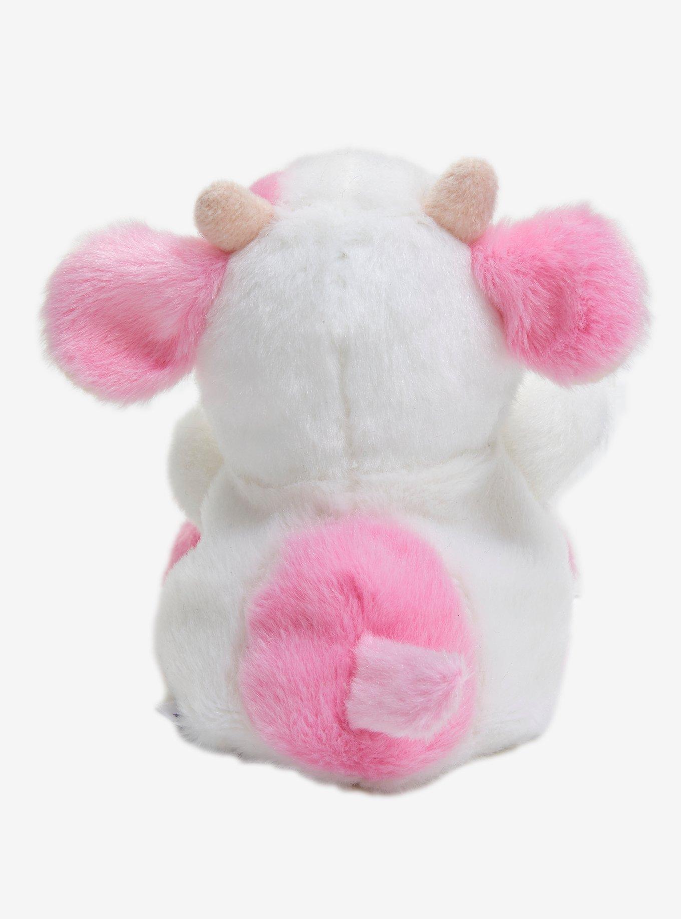 Palm Pals Strawberry Cow 5 Inch Plush