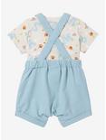 Disney Lady and the Tramp Scamp Infant Overall Set - BoxLunch Exclusive, BLUE, alternate