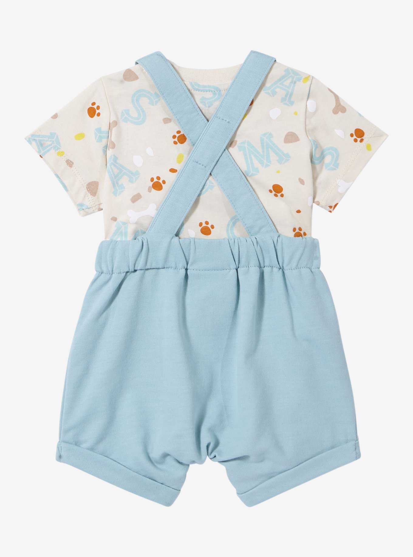 Disney Lady and the Tramp Scamp Infant Overall Set - BoxLunch Exclusive, , hi-res