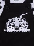 Disney 101 Dalmatians Infant Overall Set — BoxLunch Exclusive, BLACK AND WHITE DOT, alternate