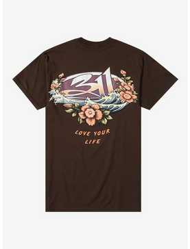 311 Love Your Life Tropical Boyfriend Fit Girls T-Shirt, , hi-res