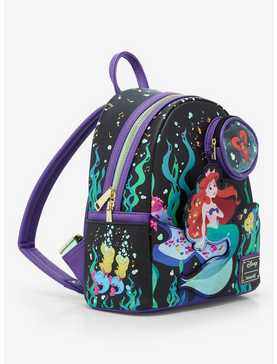 Loungefly Disney The Little Mermaid 35th Anniversary Ariel Glow-in-the-Dark Mini Backpack, , hi-res