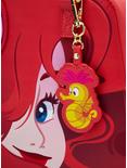 Loungefly Disney The Little Mermaid 35th Anniversary Ariel Hair Crossbody Bag, , alternate