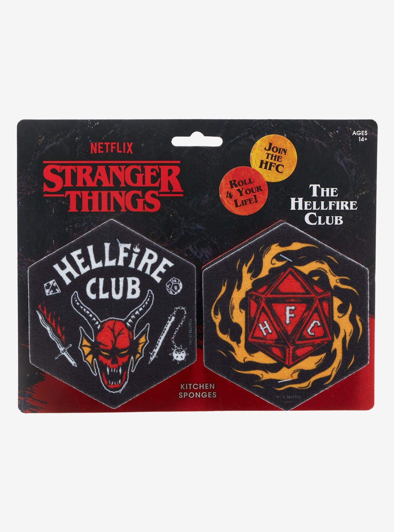 Stranger Things Hellfire Club Kitchen Sponge Set, , alternate