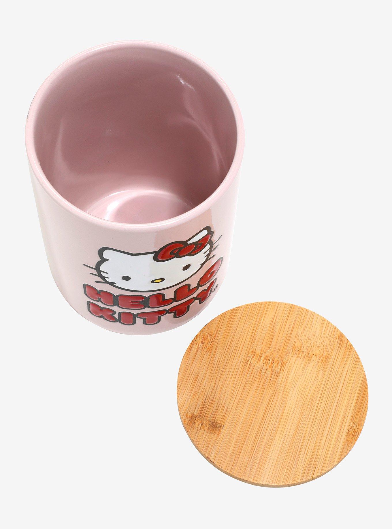 Hello Kitty Pink Ceramic Cookie Jar, , alternate