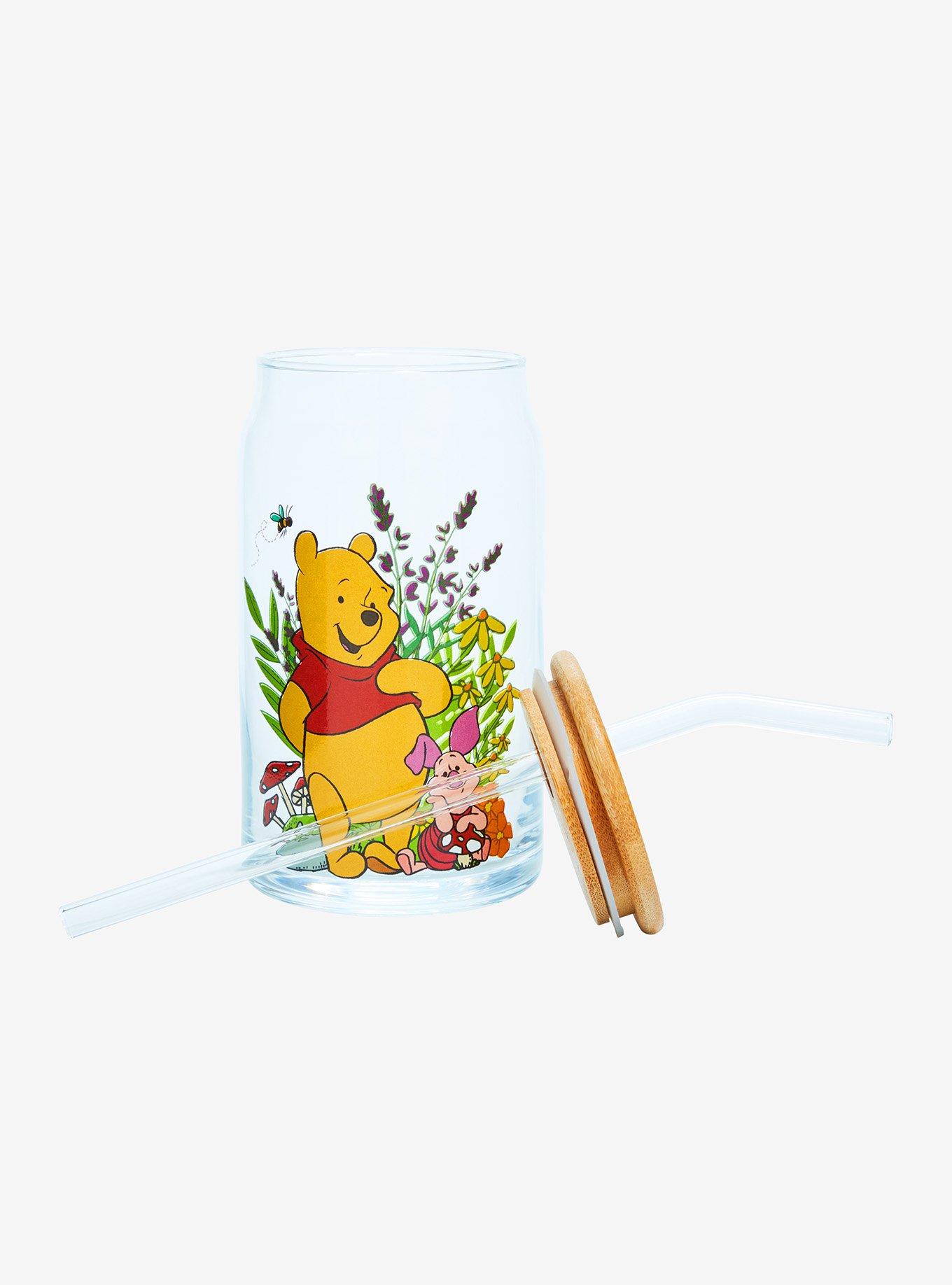 Disney Winnie The Pooh Glass Travel Cup, , hi-res