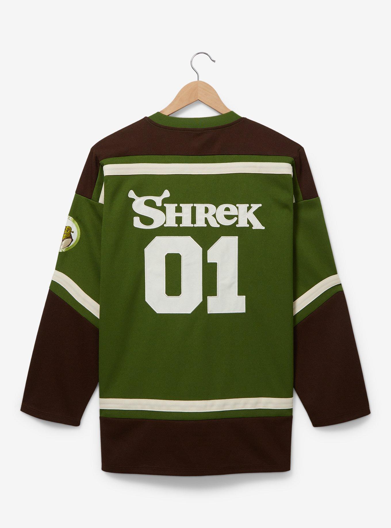 Dreamworks Shrek Hockey Jersey - BoxLunch Exclusive, , hi-res