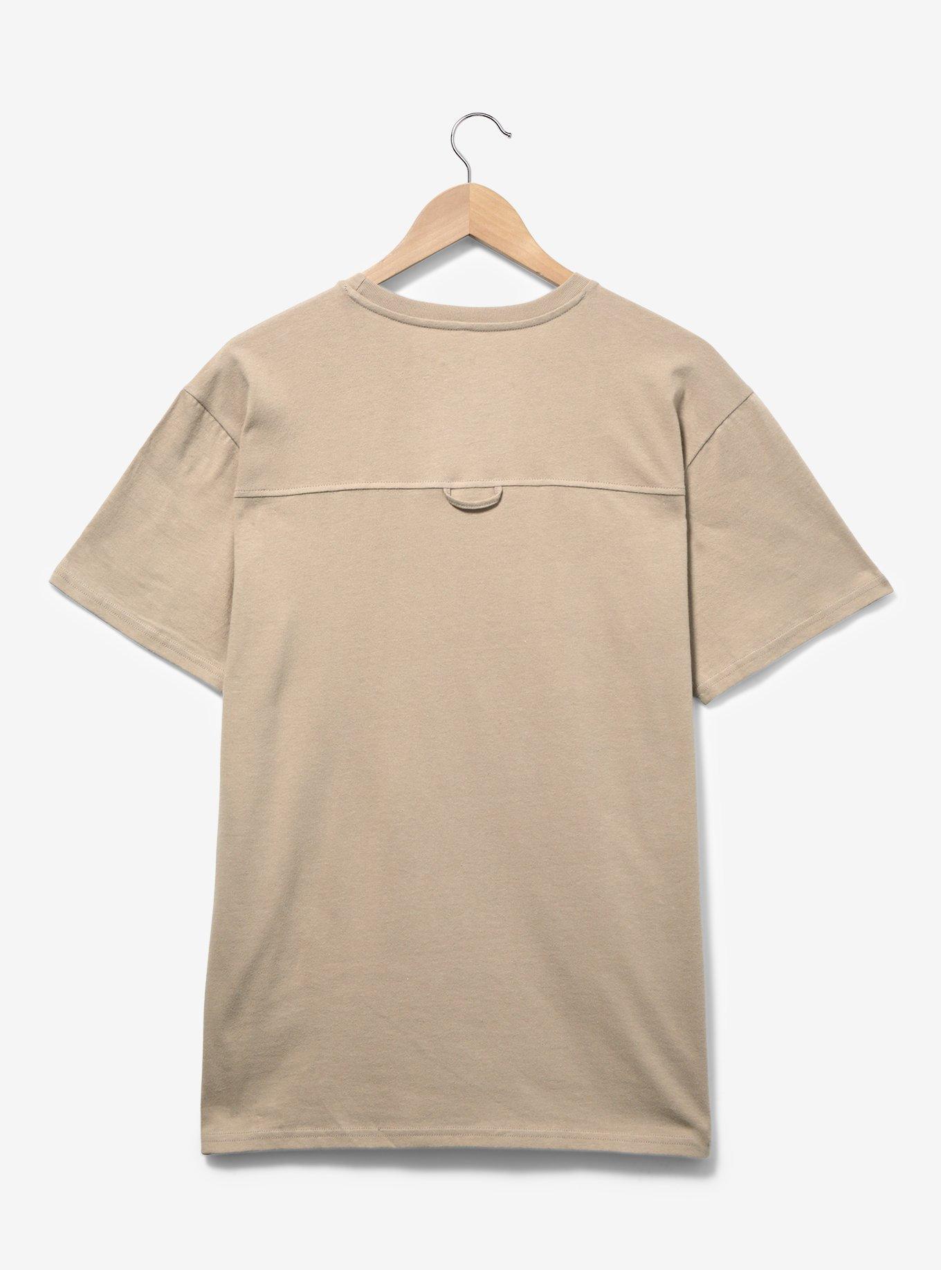 Disney Treasure Planet Jim Hawkins Solar Surfer T-Shirt &mdash; BoxLunch Exclusive, BROWN  LIGHT BROWN, alternate