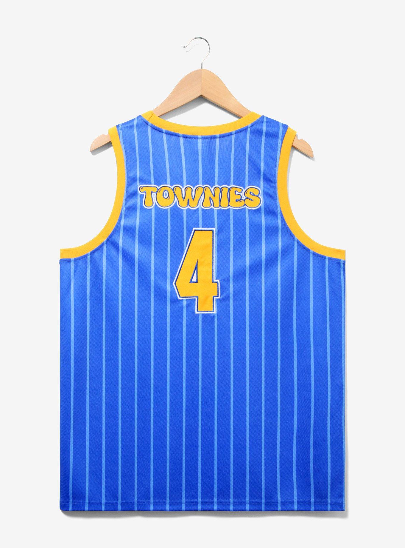 Disney Pixar Turning Red 4*Town Jersey Tank Top — BoxLunch Exclusive, BLUE STRIPE, alternate