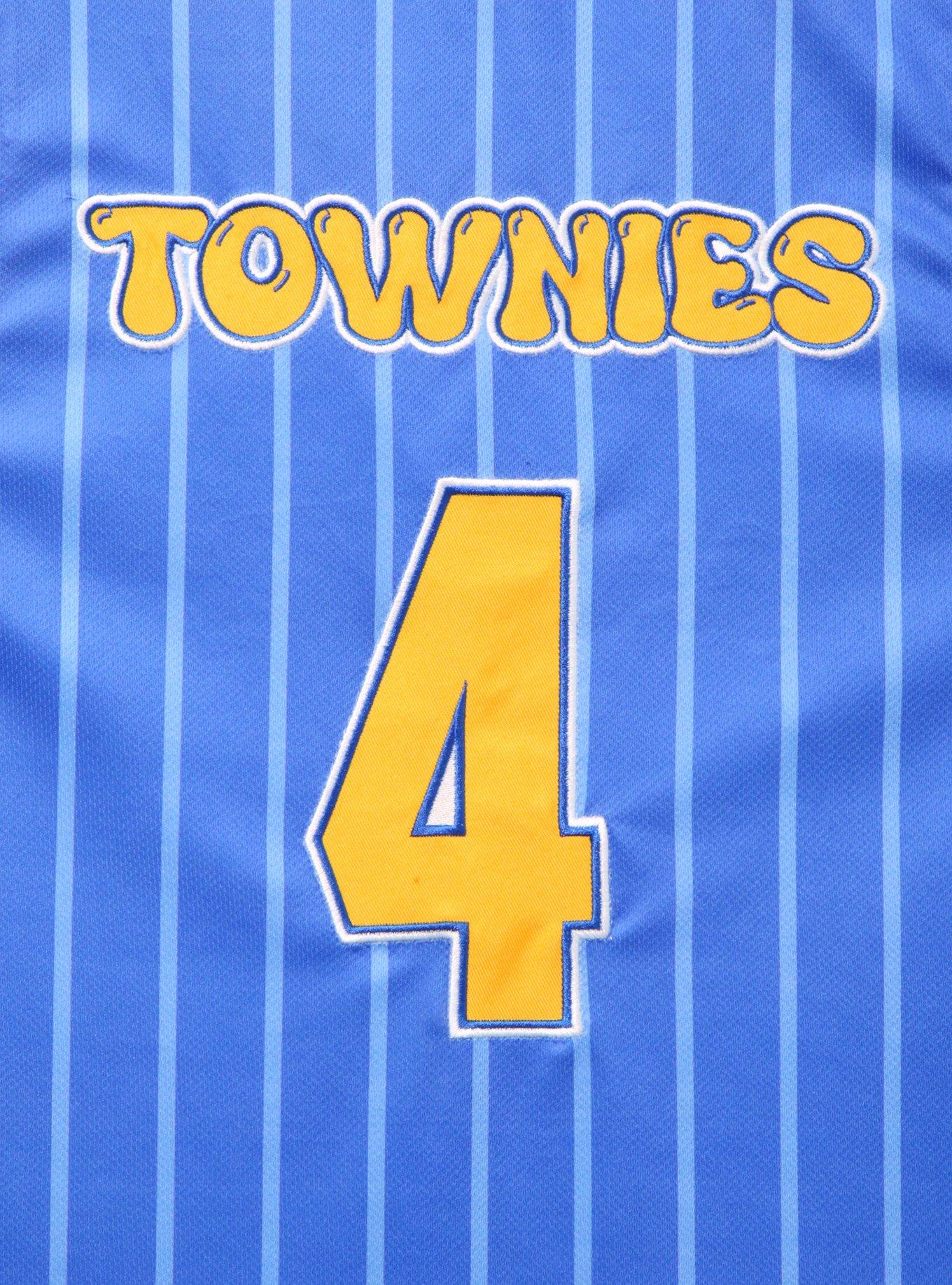 Disney Pixar Turning Red 4*Town Jersey Tank Top — BoxLunch Exclusive, BLUE STRIPE, alternate