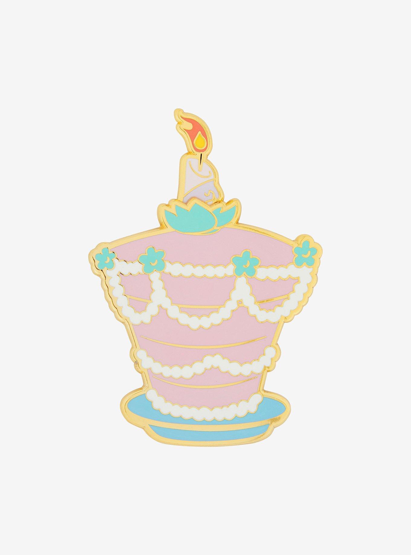 Loungefly Disney Alice in Wonderland Unbirthday Cake Limited Edition Enamel Pin, , alternate