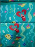 Loungefly Disney The Little Mermaid Under The Sea Nylon Mini Backpack, , alternate