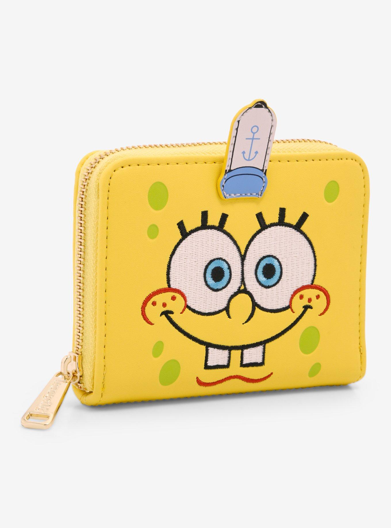 Loungefly SpongeBob SquarePants Figural Mini Zipper Wallet, , alternate
