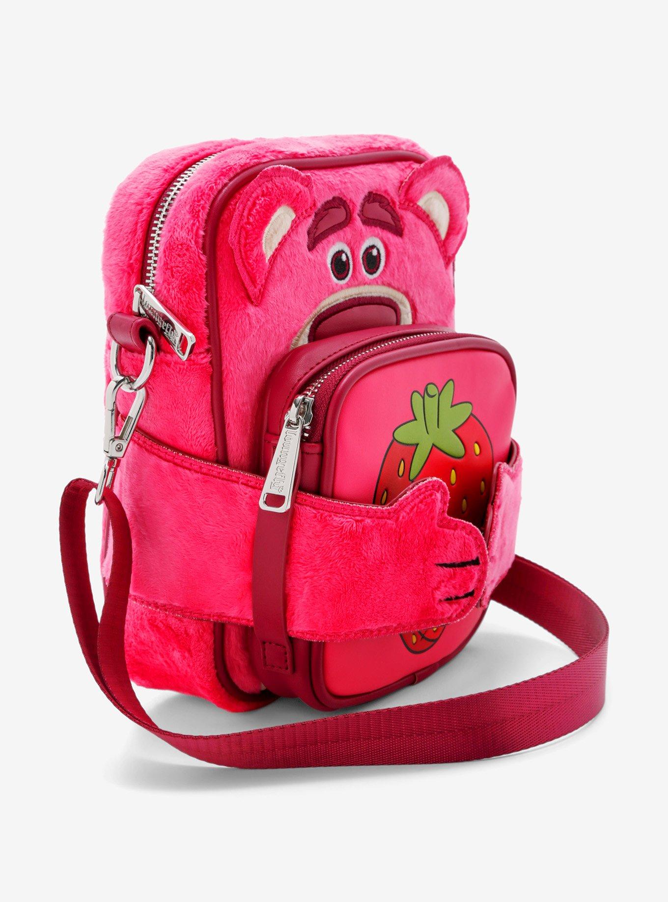 Loungefly Disney Pixar Toy Story Lotso Scented Crossbody Bag, , alternate