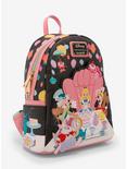 Loungefly Disney Alice In Wonderland Unbirthday Mini Backpack, , alternate