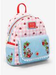 Loungefly Strawberry Shortcake Gingham Denim Mini Backpack, , alternate