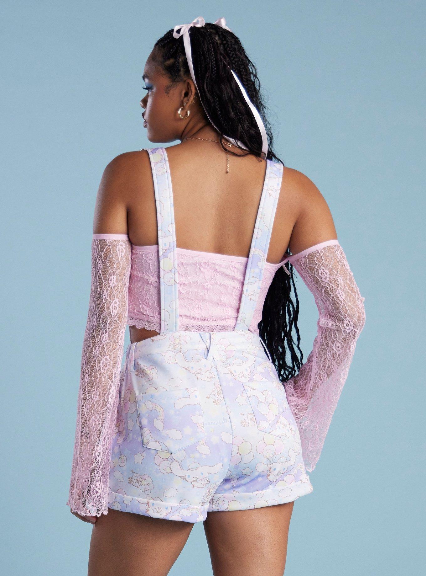 Cinnamoroll Balloons Shortalls, MULTI, alternate