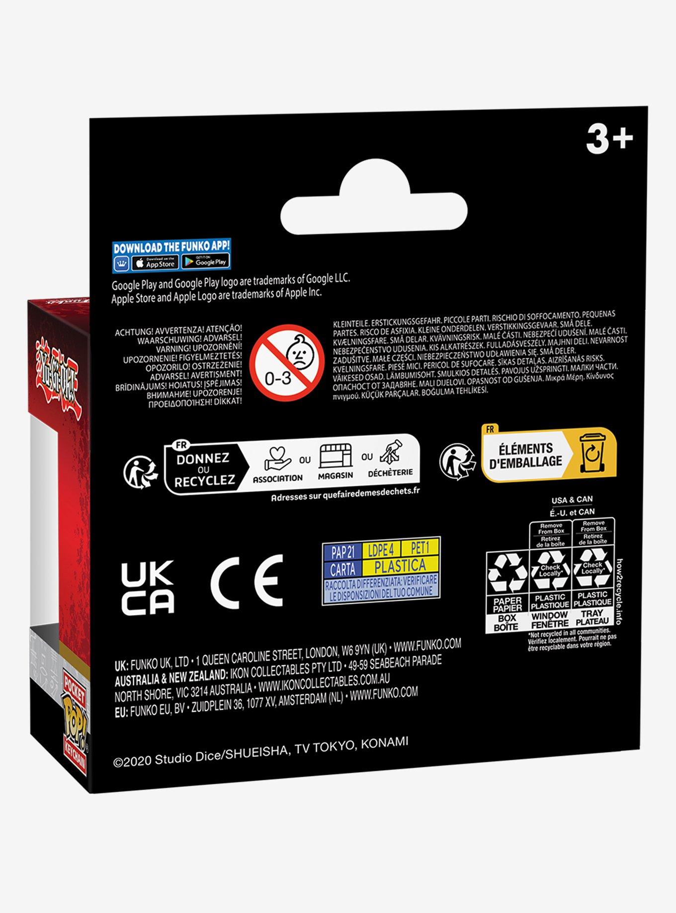 Funko Pocket Pop! Yu-Gi-Oh! Winged Kuriboh Vinyl Figure Keychain, , alternate