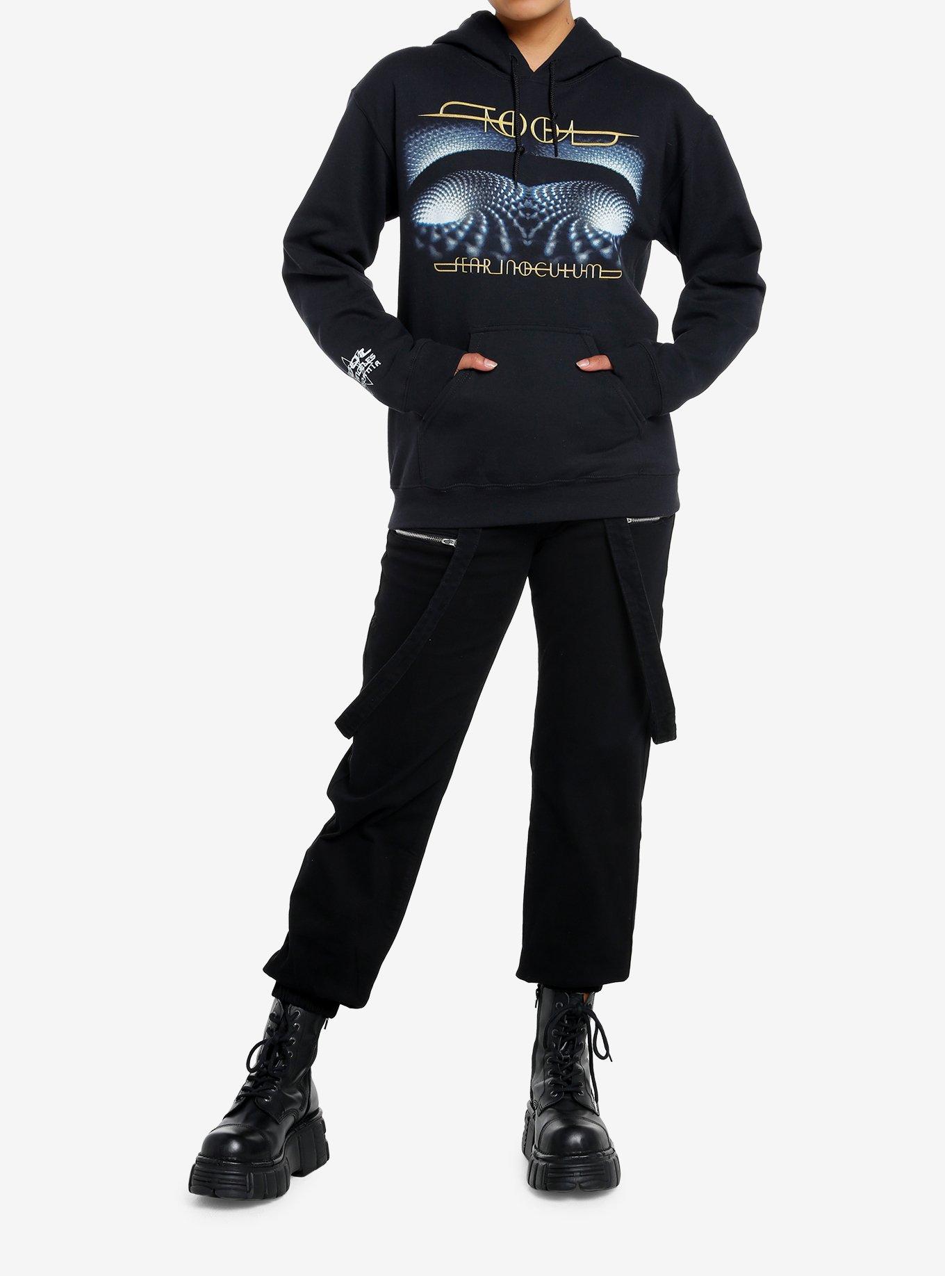 Tool Fear Inoculum Girls Hoodie, BLACK, alternate