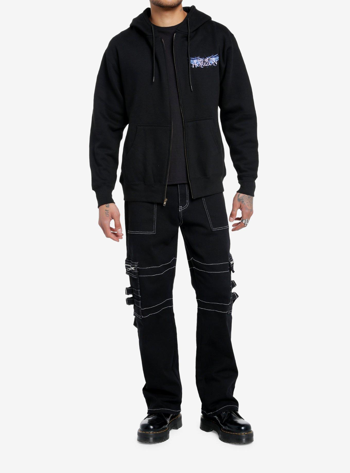 Bring Me The Horizon Wings Hoodie, BLACK, alternate
