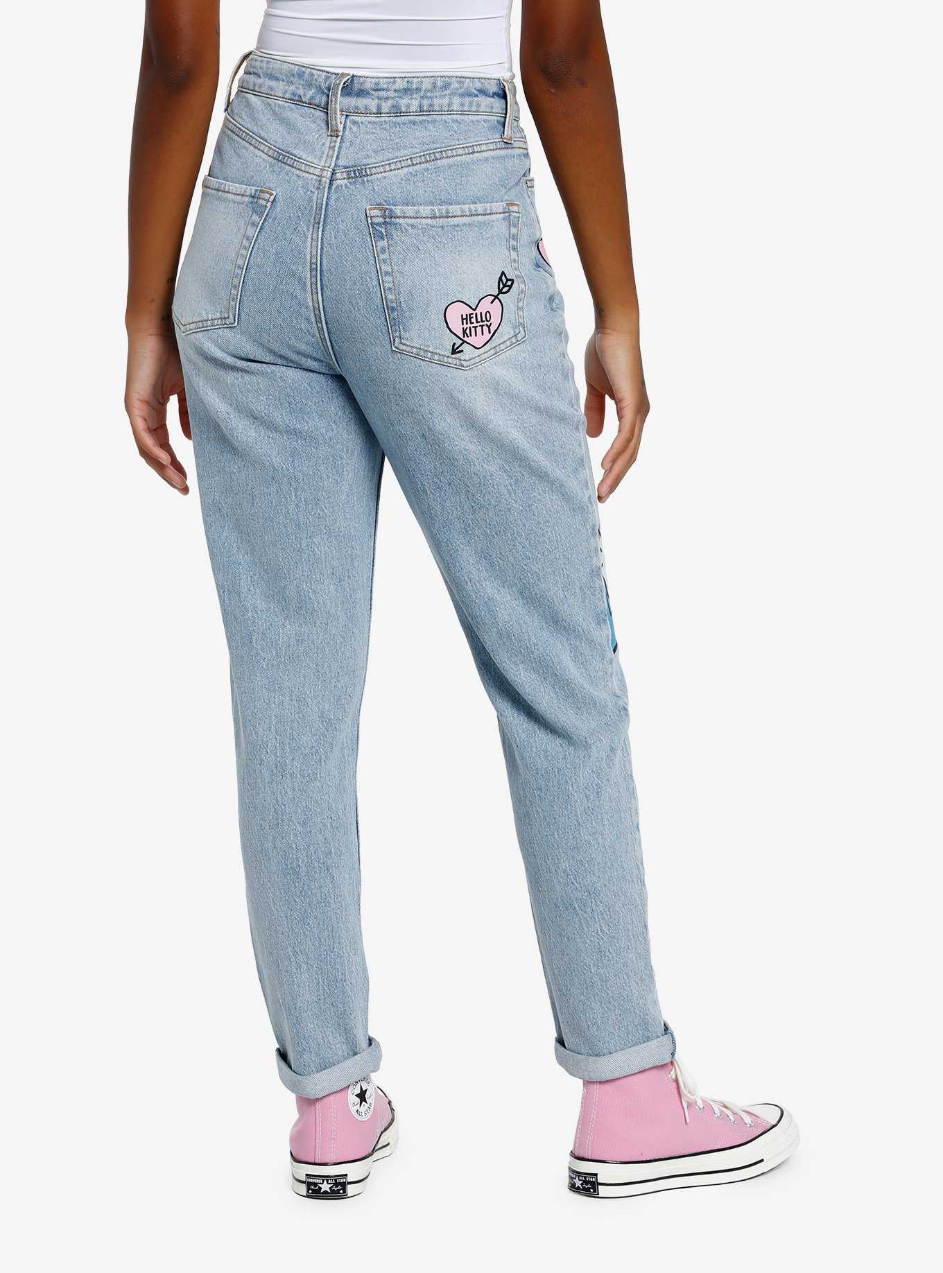Hello Kitty & Dear Daniel Mom Jeans, , hi-res