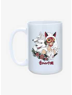 Studio Ghibli Princess Mononoke Wolf Princess 15 oz Mug, , hi-res