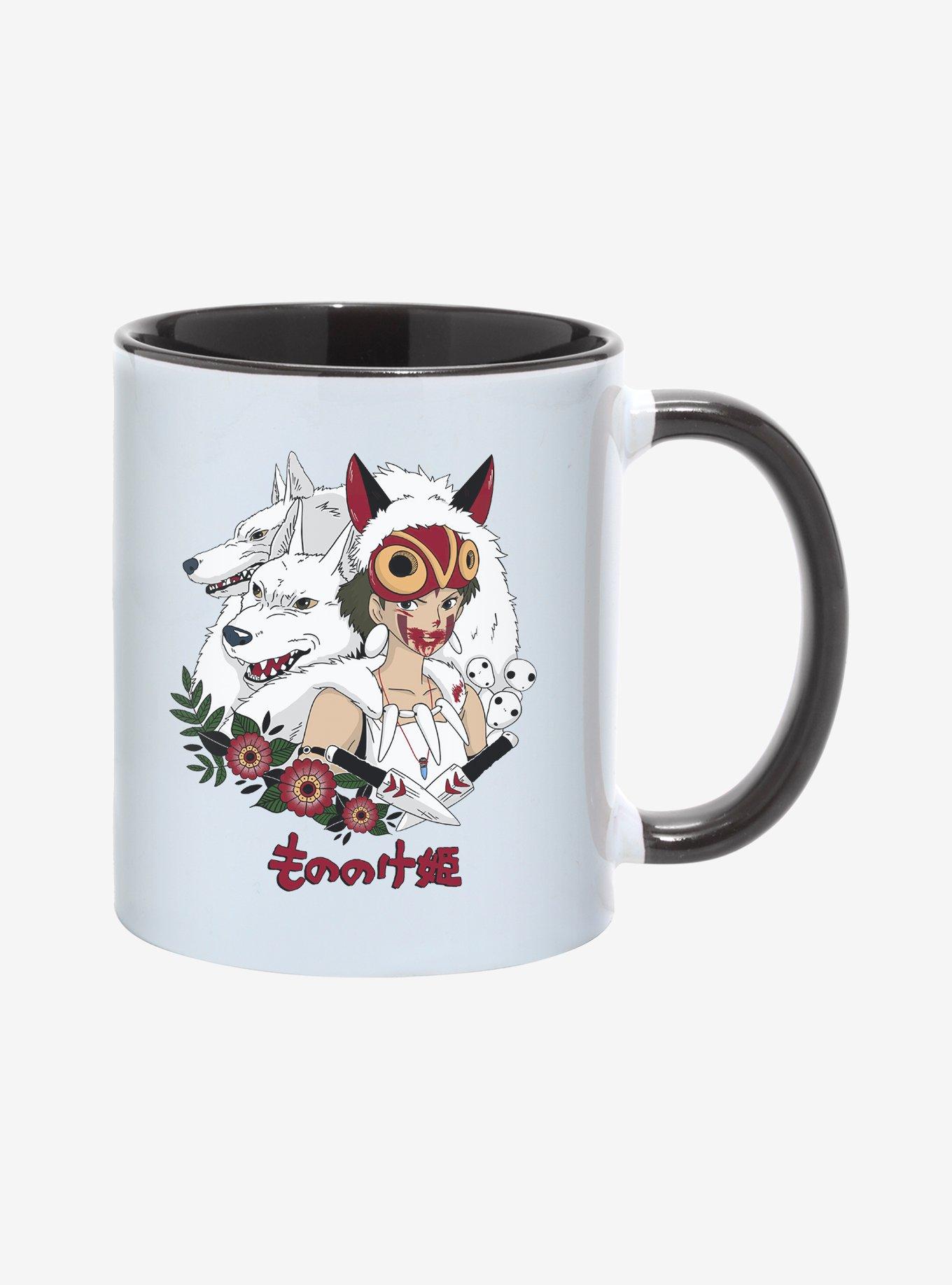 Studio Ghibli Princess Mononoke Wolf Princess 11 oz Mug