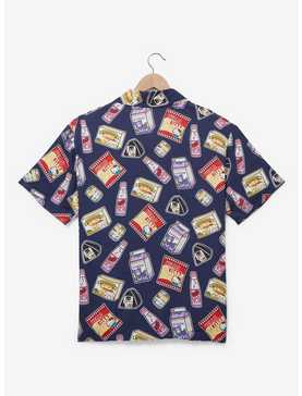 Sanrio Hello Kitty and Friends Kawaii Mart Allover Print Woven Shirt — BoxLunch Exclusive, , hi-res
