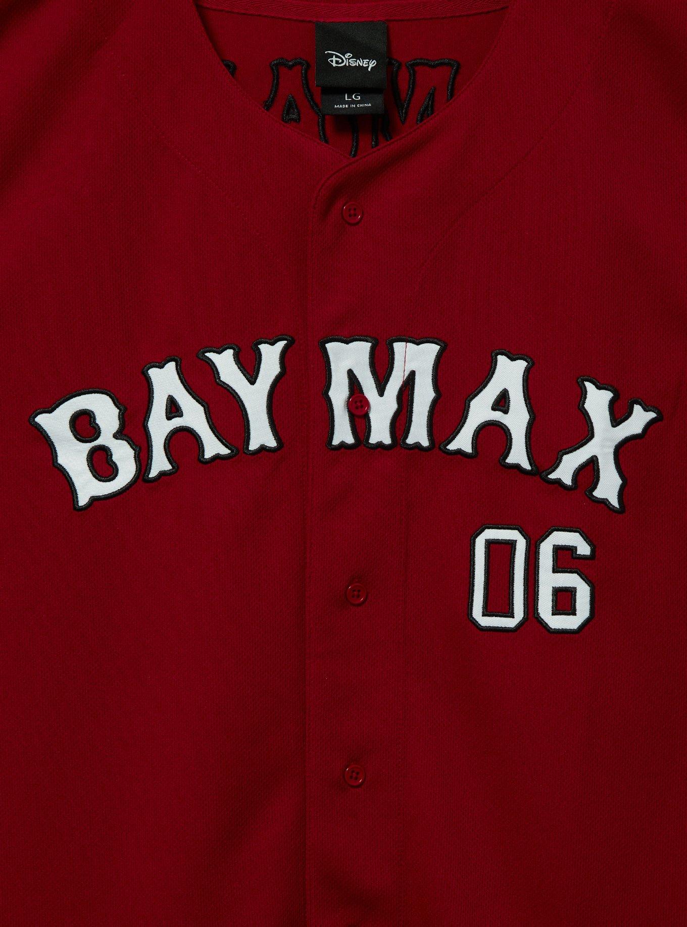 Disney Big Hero 6 Baymax Baseball Jersey — BoxLunch Exclusive, RED, alternate