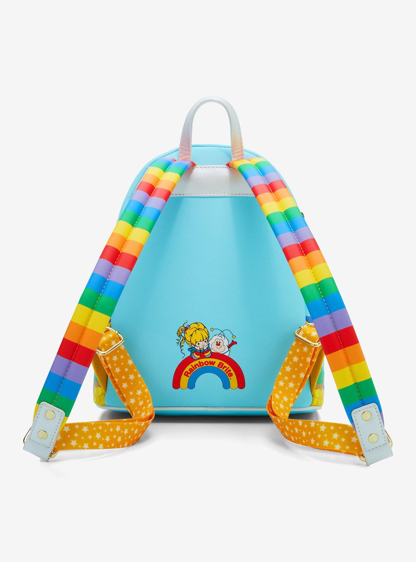 Loungefly Rainbow Brite Color Castle Mini Backpack, , alternate