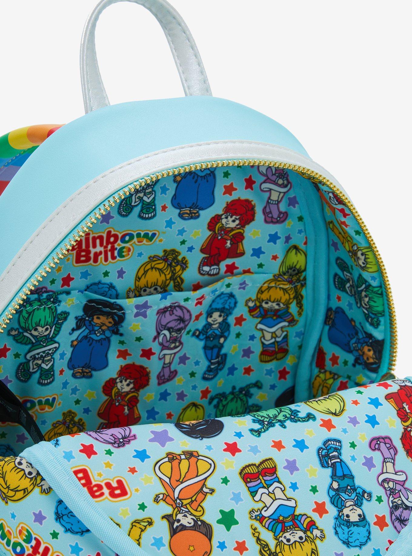 Loungefly Rainbow Brite Color Castle Mini Backpack, , alternate