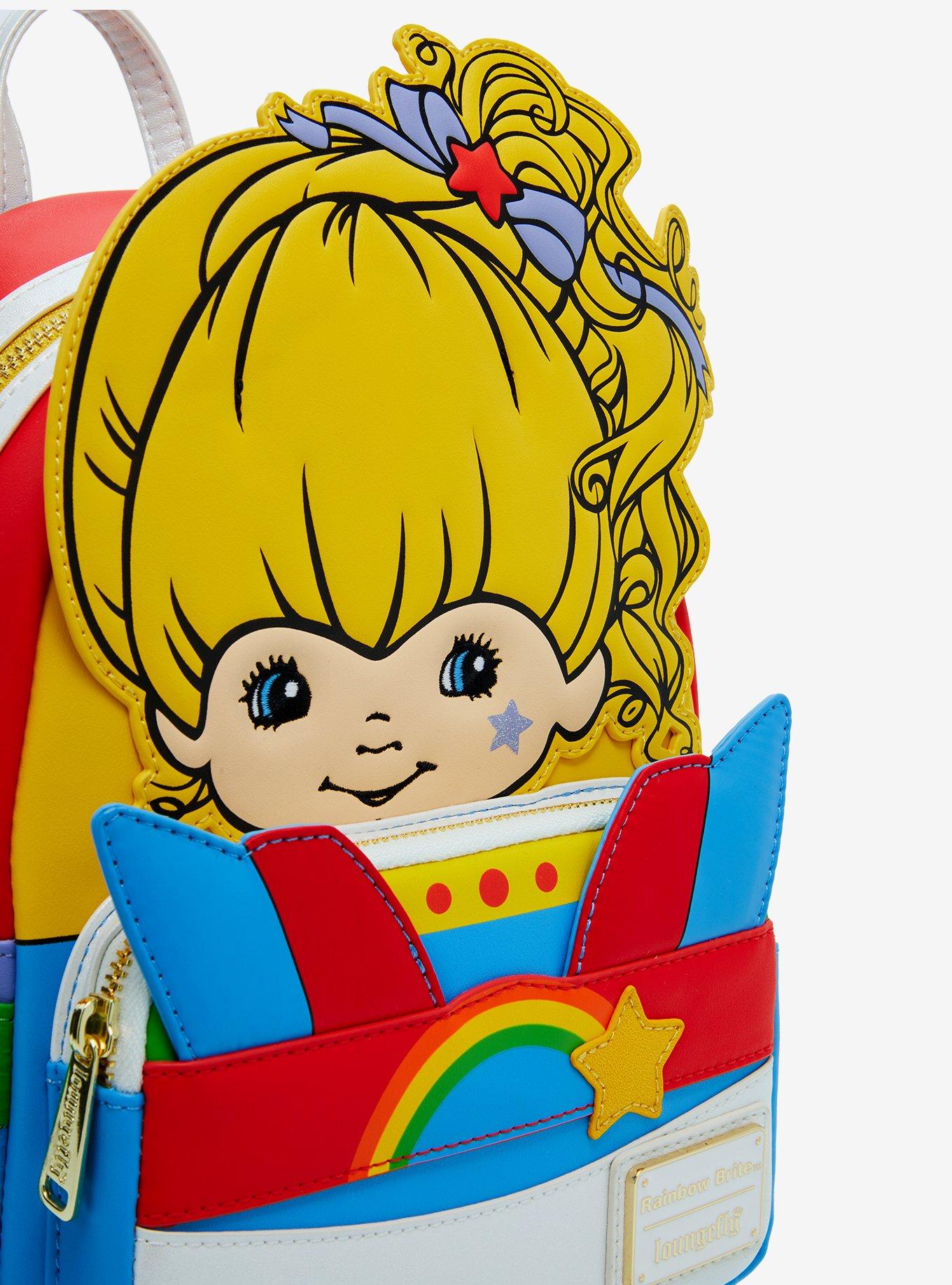 Loungefly Rainbow Brite Figural Mini Backpack, , alternate