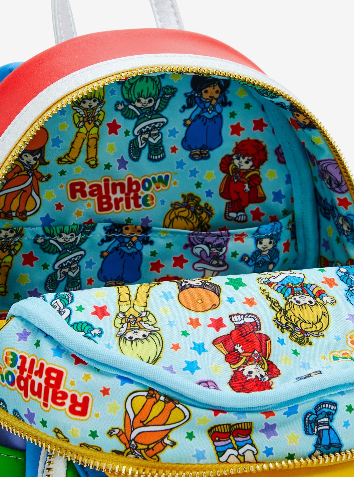 Loungefly Rainbow Brite Figural Mini Backpack, , alternate