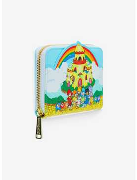 Loungefly Rainbow Brite Color Castle Mini Zipper Wallet, , hi-res