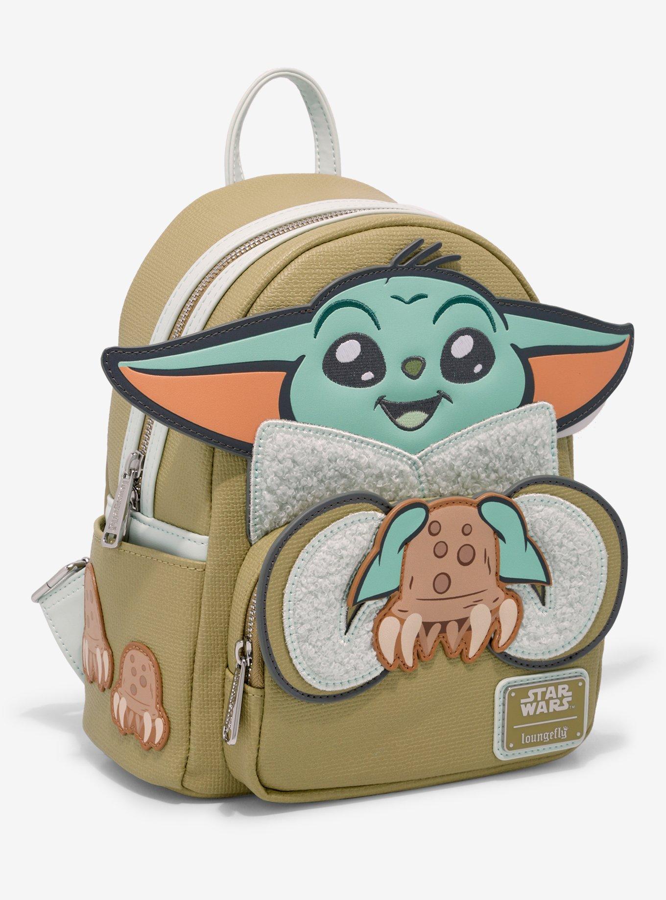 Loungefly Star Wars The Mandalorian Grogu With Crab Mini Backpack, , alternate