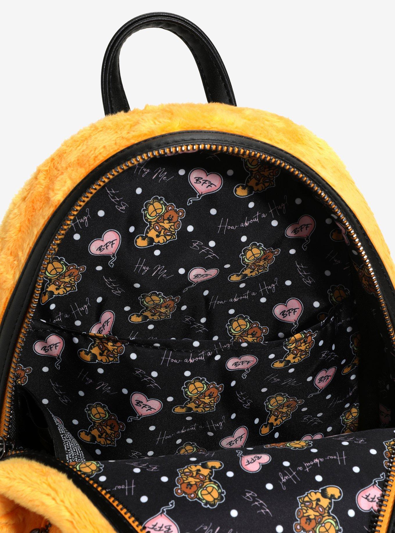 Loungefly Garfield & Pooky Fuzzy Mini Backpack, , alternate