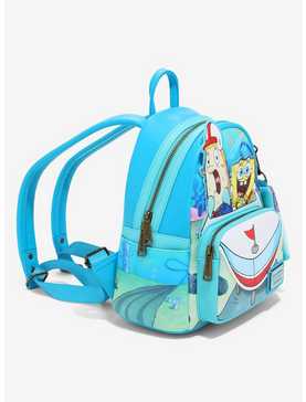 Loungefly SpongeBob SquarePants Boating School Mini Backpack - BoxLunch Exclusive, , hi-res