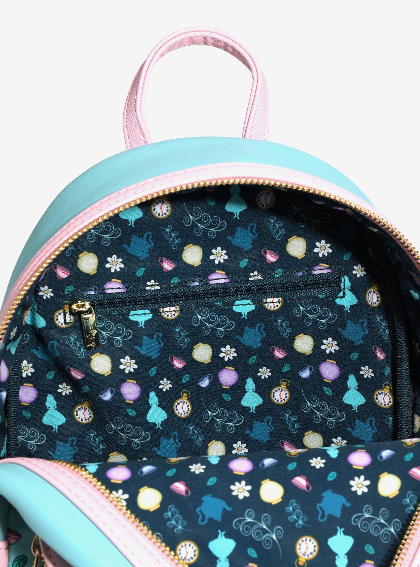 Loungefly Disney Alice in Wonderland Mad Hatter and March Hare Tea Party Mini Backpack &mdash; BoxLunch Exclusive, , alternate