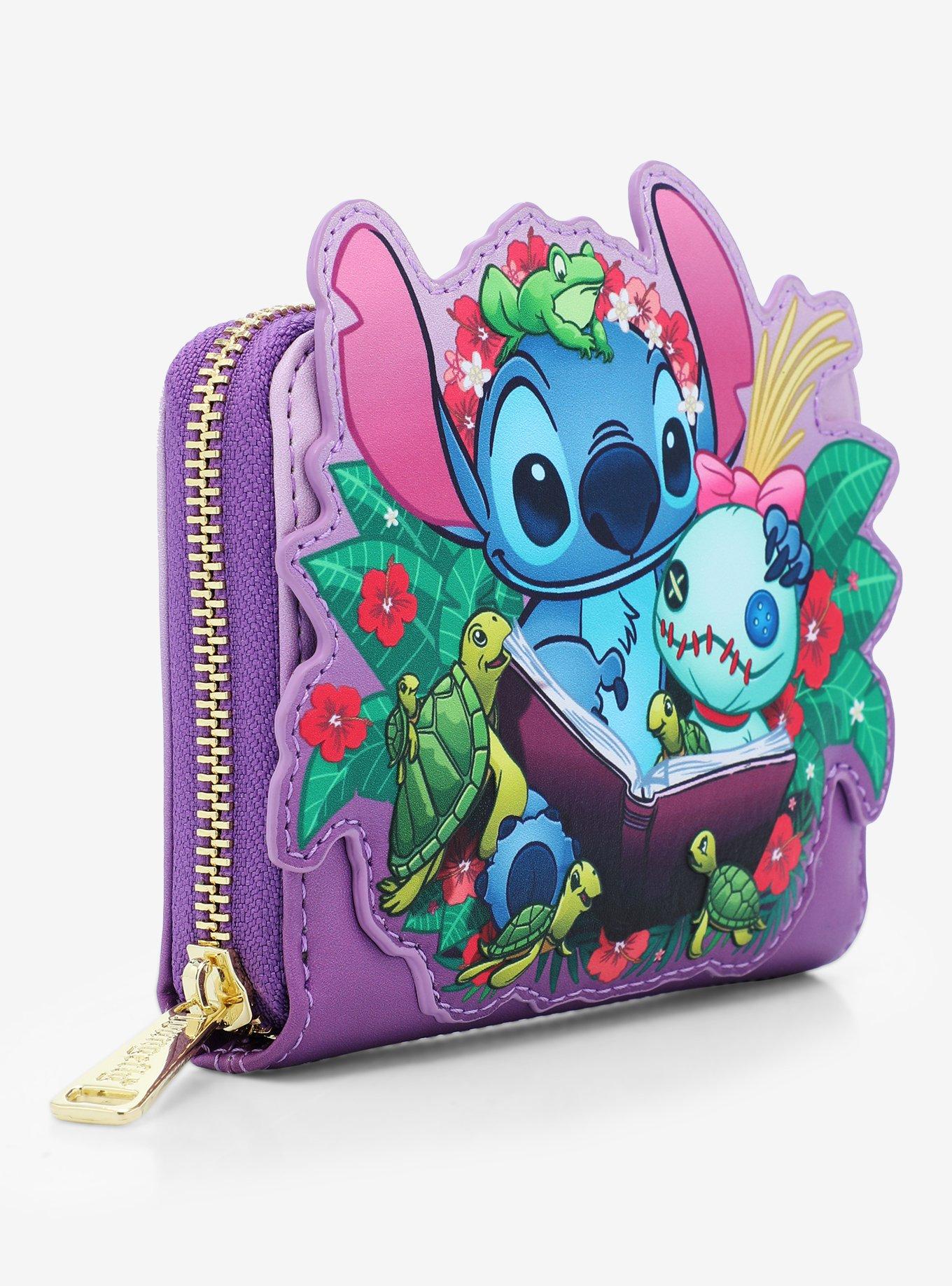 Loungefly Disney Lilo & Stitch Scrump Reading Wallet, , hi-res