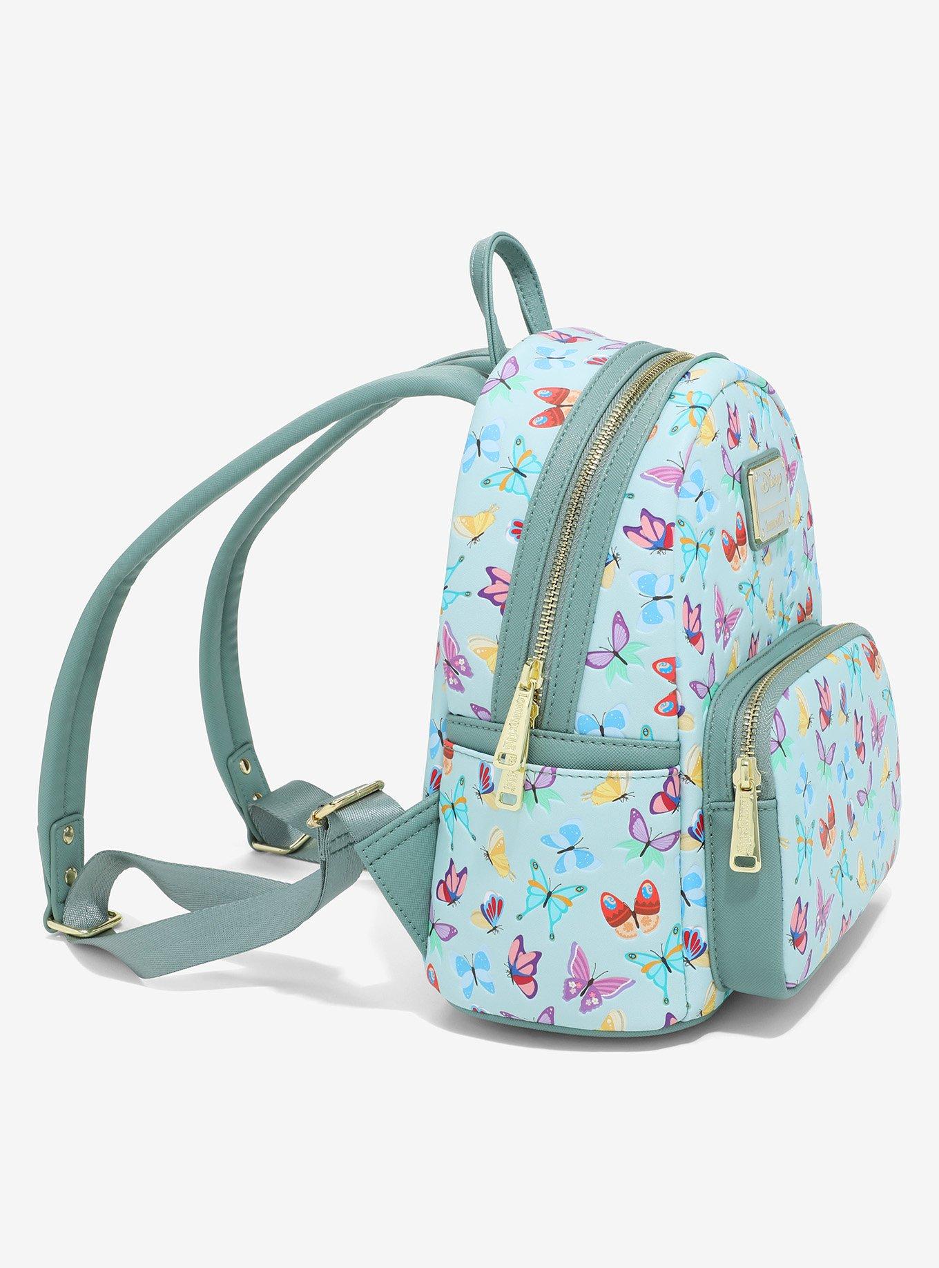 Loungefly Disney Princess Butterfly Mini Backpack — BoxLunch Exclusive, , alternate