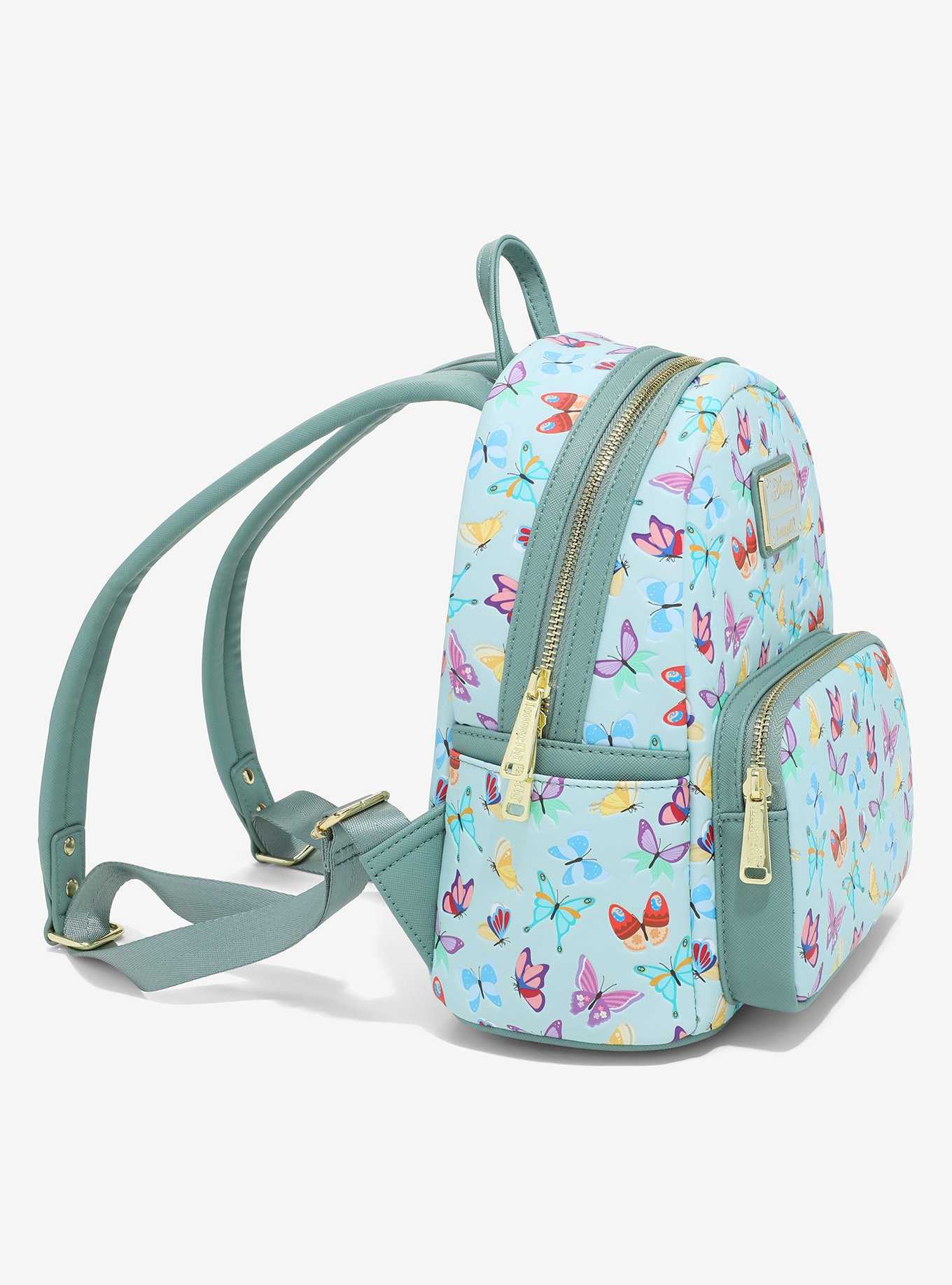 Loungefly Disney Princess Butterfly Mini Backpack — BoxLunch Exclusive, , hi-res