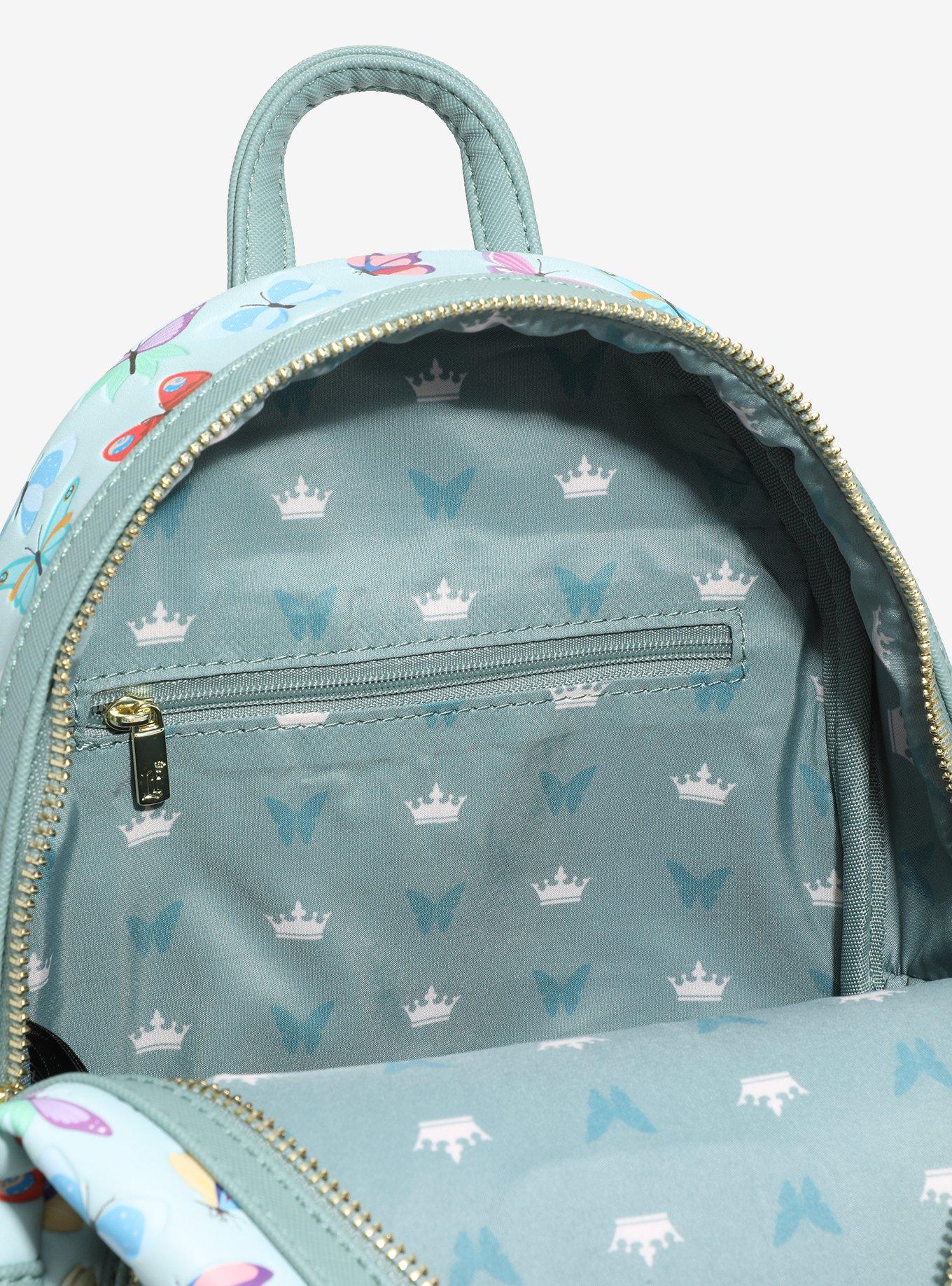 Loungefly Disney Princess Butterfly Mini Backpack — BoxLunch Exclusive, , alternate