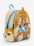Loungefly Disney Beauty and the Beast Belle Sheep Fountain Mini Backpack — BoxLunch Exclusive, , alternate