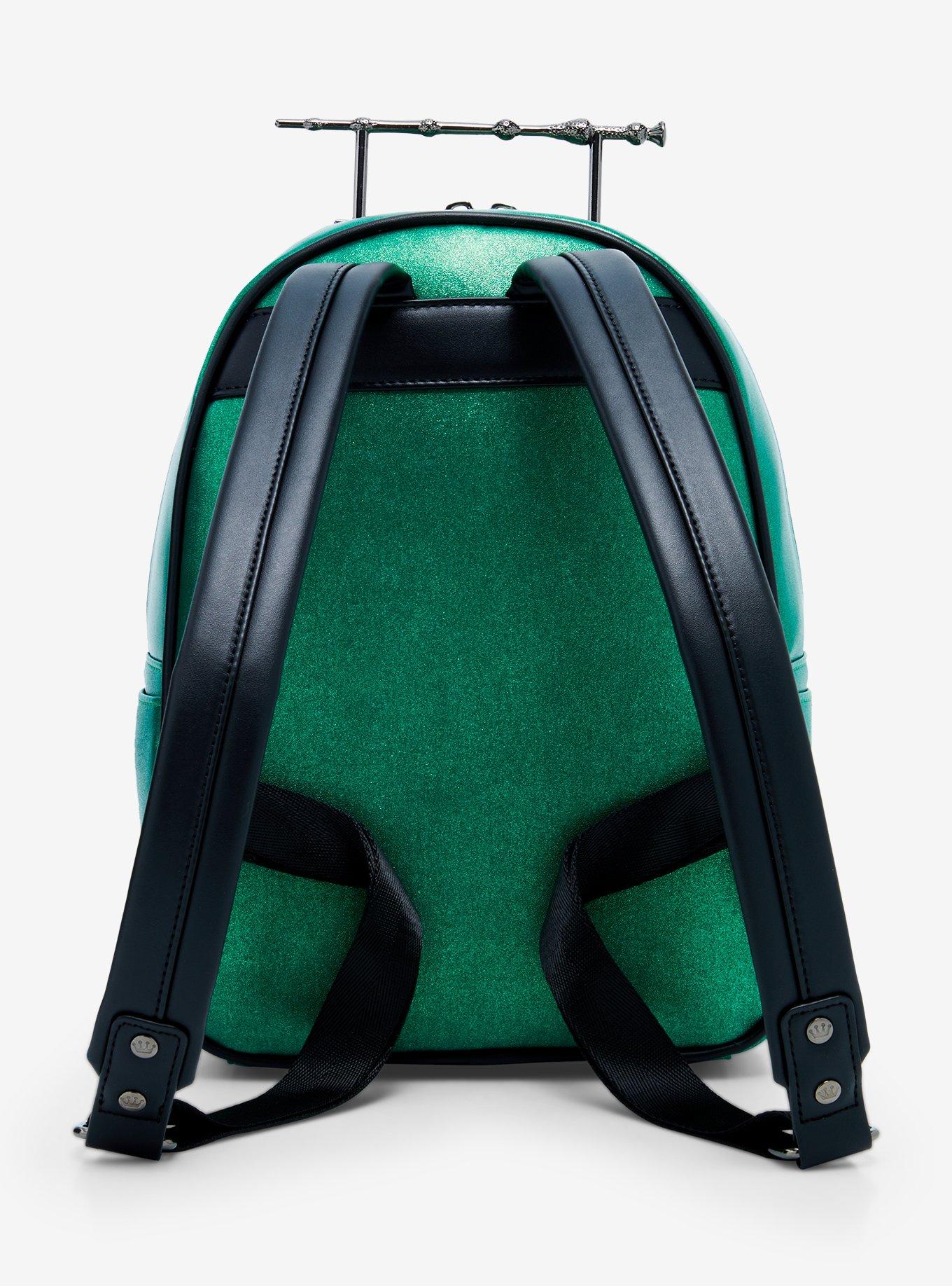 Loungefly Harry Potter Slytherin Elder Wand Mini Backpack &mdash; BoxLunch Exclusive, , alternate