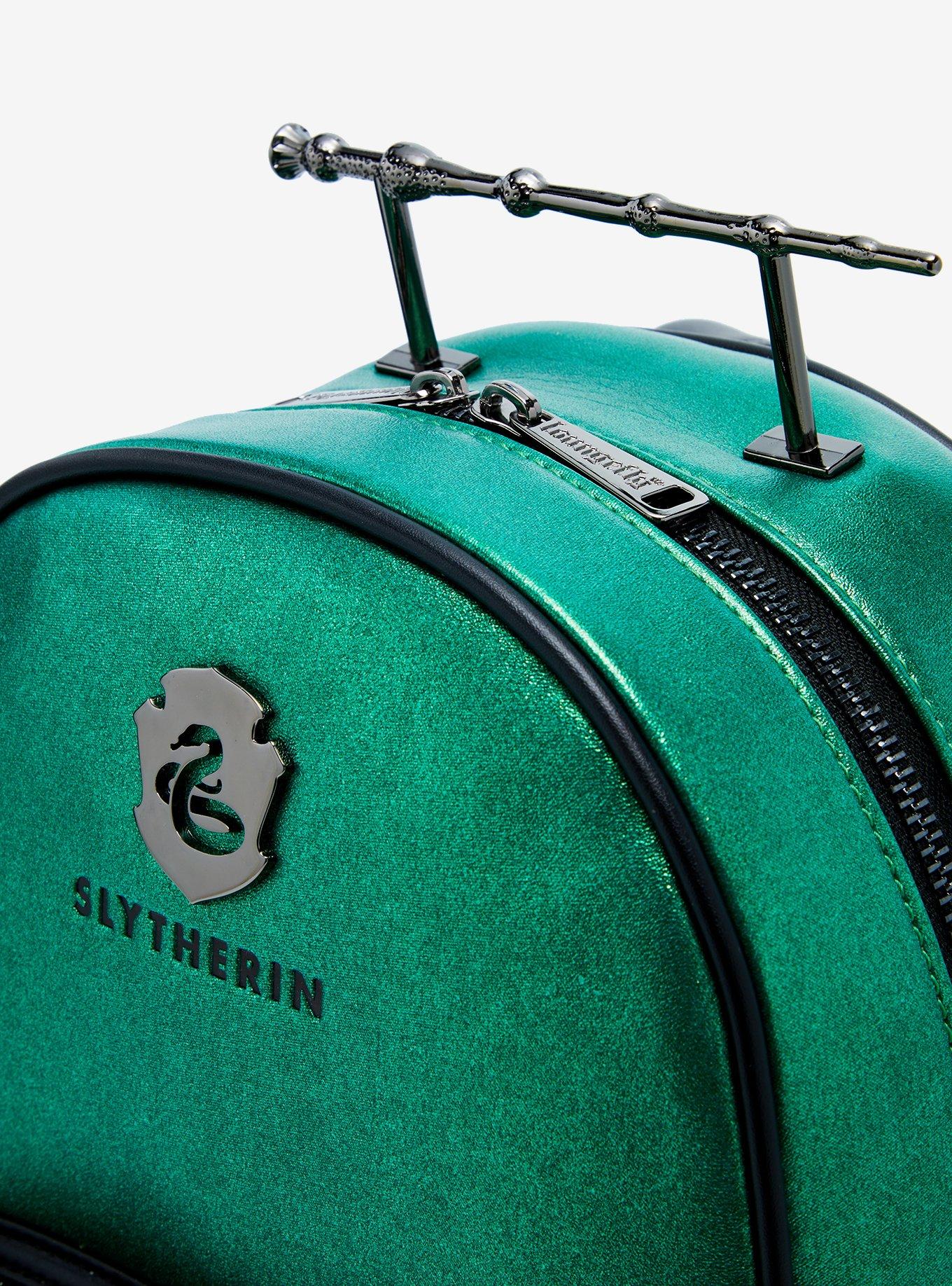 Loungefly Harry Potter Slytherin Elder Wand Mini Backpack &mdash; BoxLunch Exclusive, , alternate