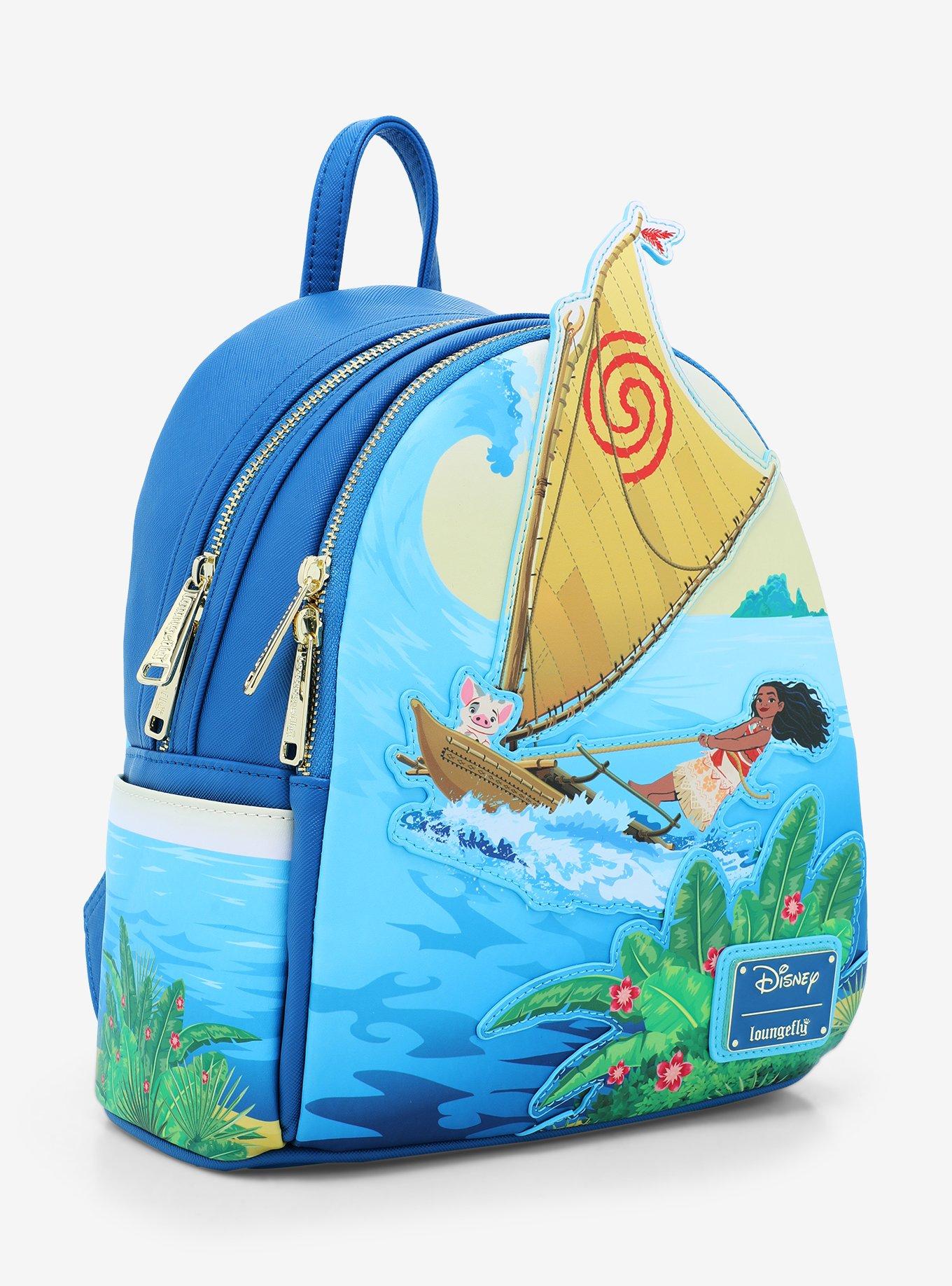Loungefly Disney Moana Pua Canoe Mini Backpack, , alternate