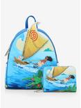Loungefly Disney Moana Pua Canoe Mini Backpack, , alternate